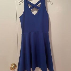 Sally Miller Royal Blue Criss-Cross